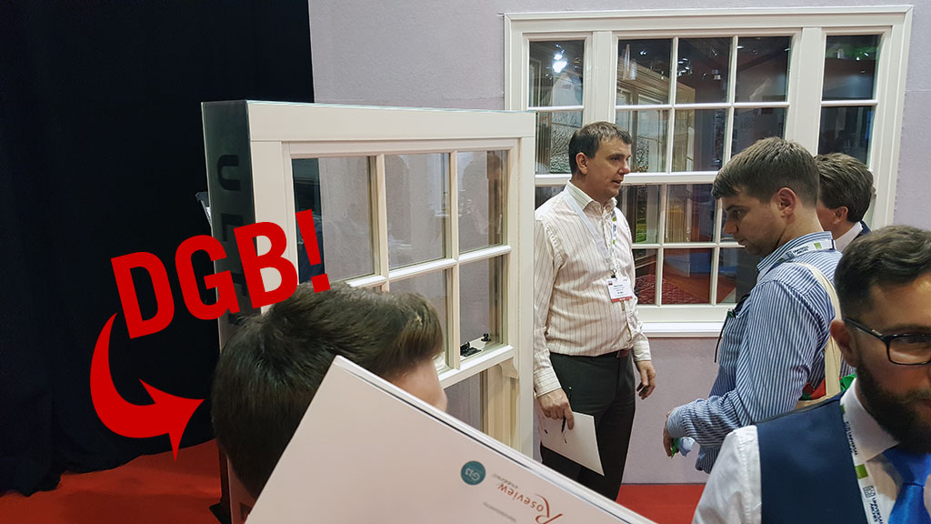 Roseview Windows stand at The FIT Show. Photo credit: Double Glazing Blogger