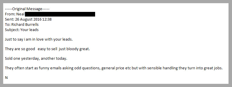 customer feedback