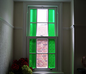 coloured glass