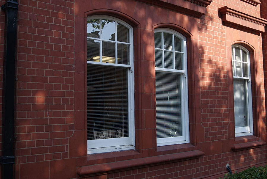 Heritage Rose sash window