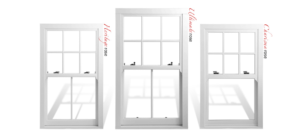 The Rose Collection uPVC sash windows