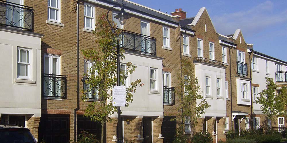 How is the upturn in modern property developments affecting the classic sash window market?