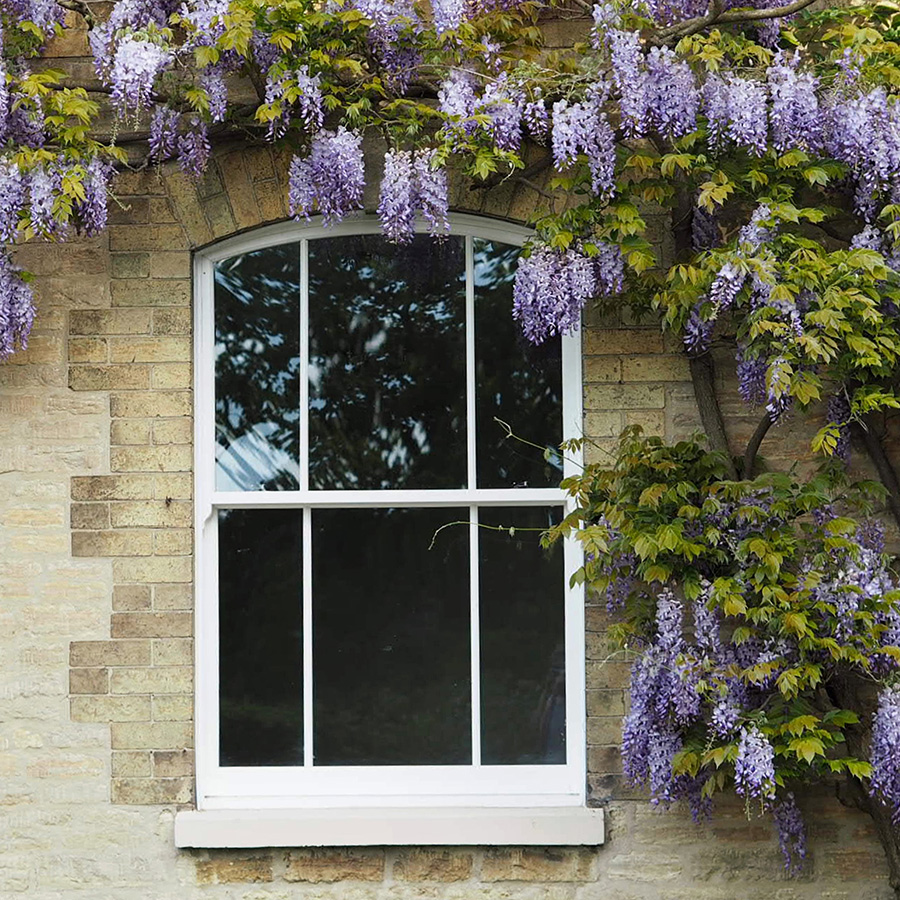 arched sash windows