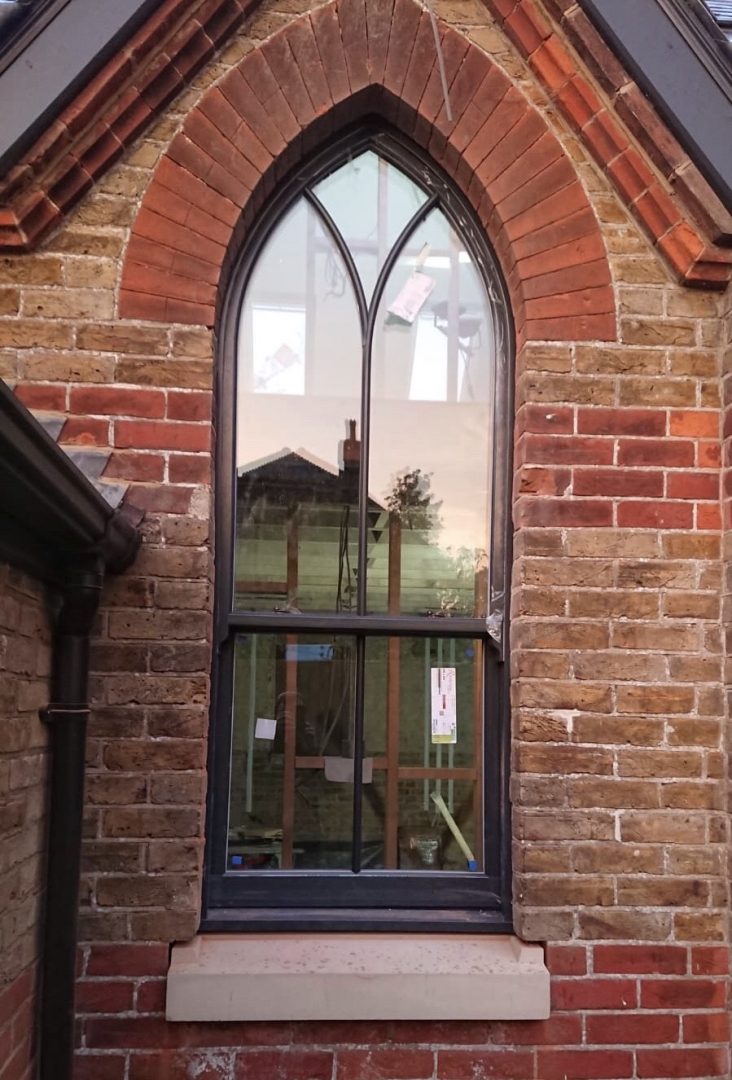 upvc gothic arched sash windows