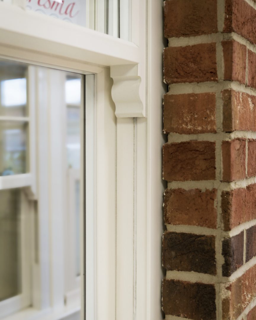 sash horn details on windows