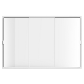 3 part horizontal slider