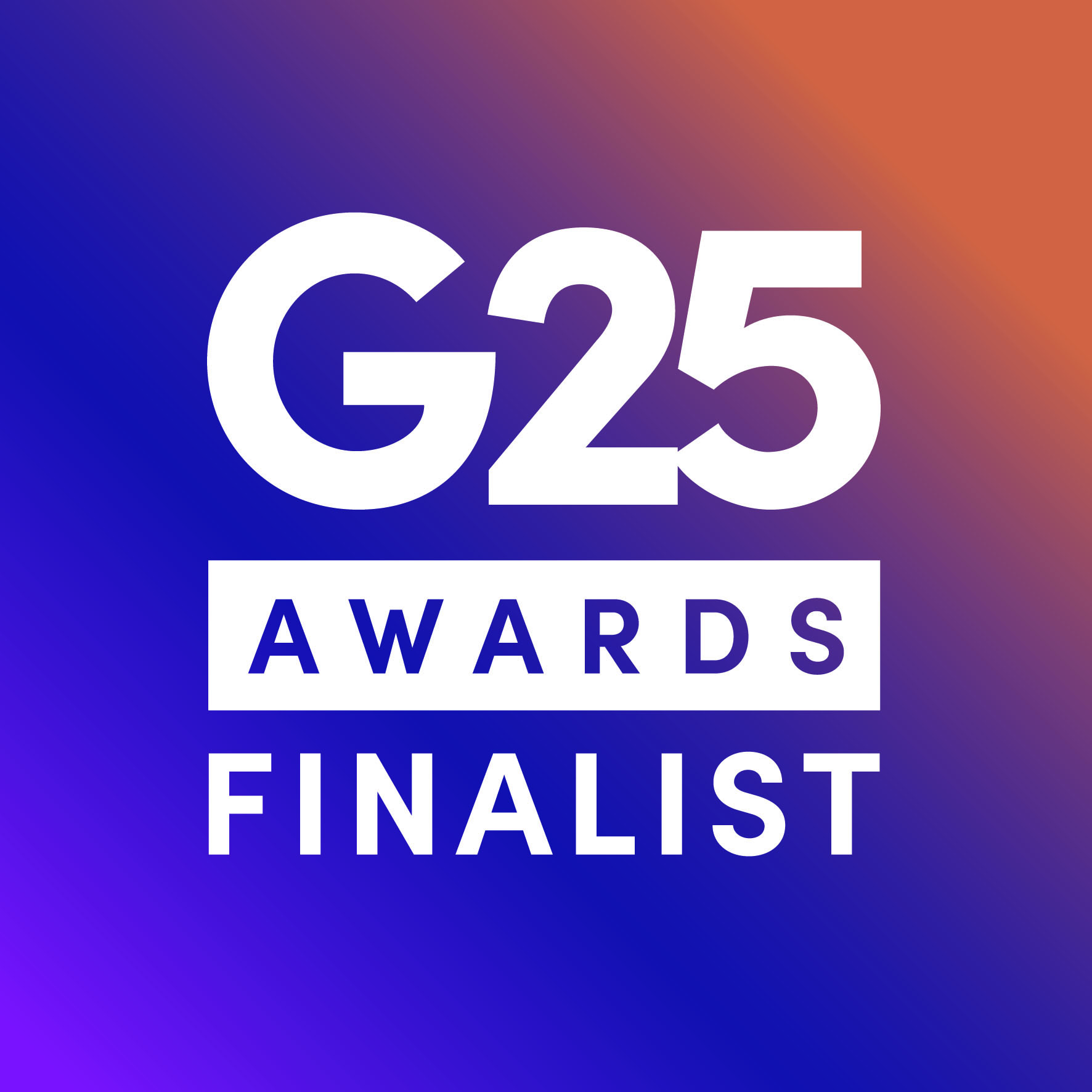 G Awards Finalist 2025